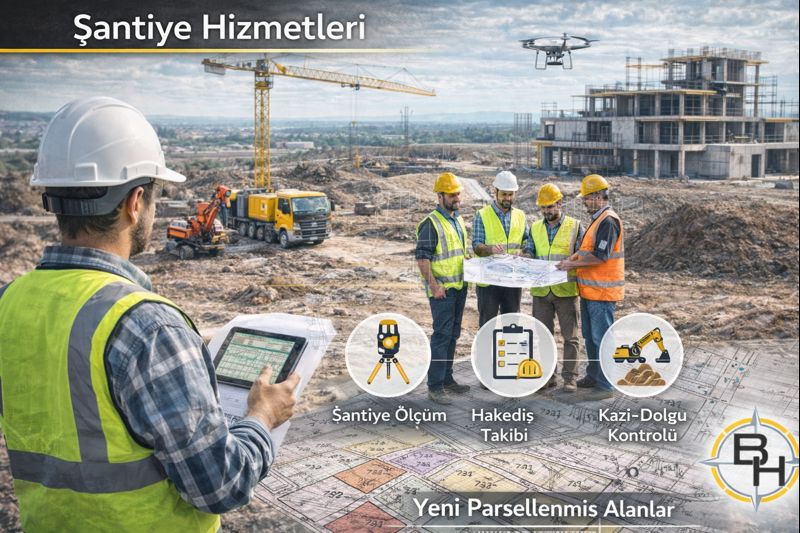 Şantiye Ölçüm ve Aplikasyon Hizmetleri