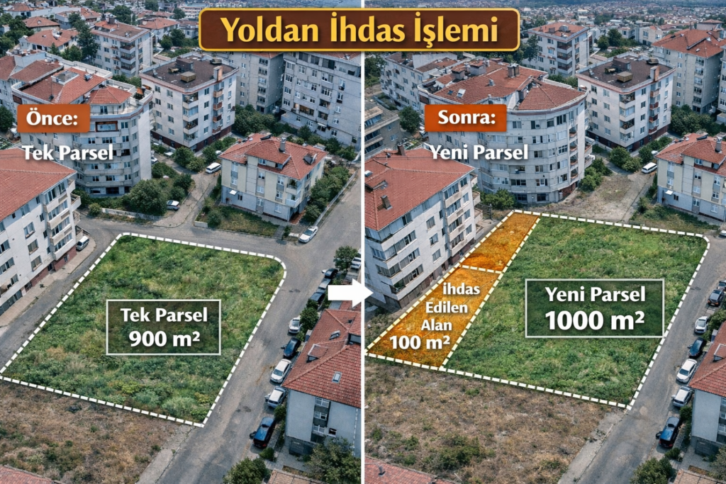 Yoldan İhdas İşlemi